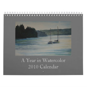A Jaar in Waterverf - Agenda 2010 Kalender