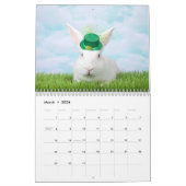 A Jaar van de Bunnies van Albino Kalender (Mar 2026)