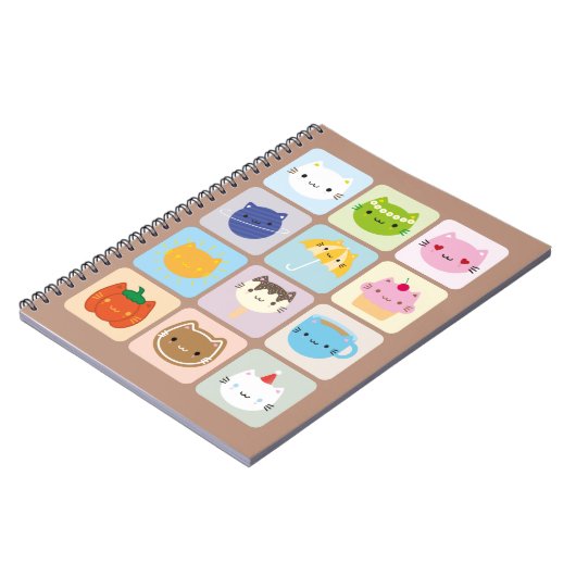 A Jaar van de Cute Cats Notitieboek (Linkerzijde)