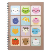 A Jaar van de Cute Cats Notitieboek (Voorkant)