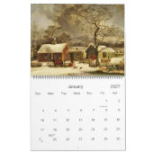 A Jaar van de kalender van de grote landschappen (Jan 2027)