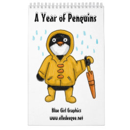 A Jaar van de Kalender van Pinguïns