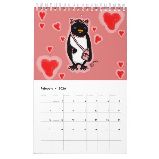 A Jaar van de Kalender van Pinguïns (Feb 2026)