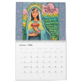 A Jaar van de katholieke heiligen Kalender (Jan 2026)