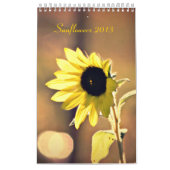 A Jaar van de zonnebloemen 2013 Agenda Kalender (Hoes)