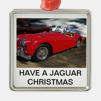 A JAG CHRISTMAS METALEN ORNAMENT