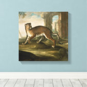 A Jaguar Canvas Afdruk (Insitu (Houten vloer))