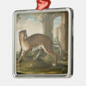 A Jaguar Metalen Ornament (Links)