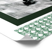 a _Japanese horse samurai art equestrian sumi Poster (Hoek)