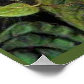 A Javan Rhododendrum en Ipomoea Poster (Hoek)