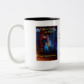 "A Jazz Club in Parijs" Tweekleurige Koffiemok (Links)