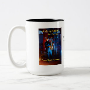 "A Jazz Club in Parijs" Tweekleurige Koffiemok