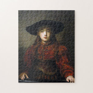 A Jewish Bride - Rembrandt - 1641 Legpuzzel