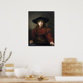 A Jewish Bride - Rembrandt - 1641 Poster (Keuken)