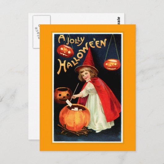 A Jolly Halloween Briefkaart (Voorkant / Achterkant)