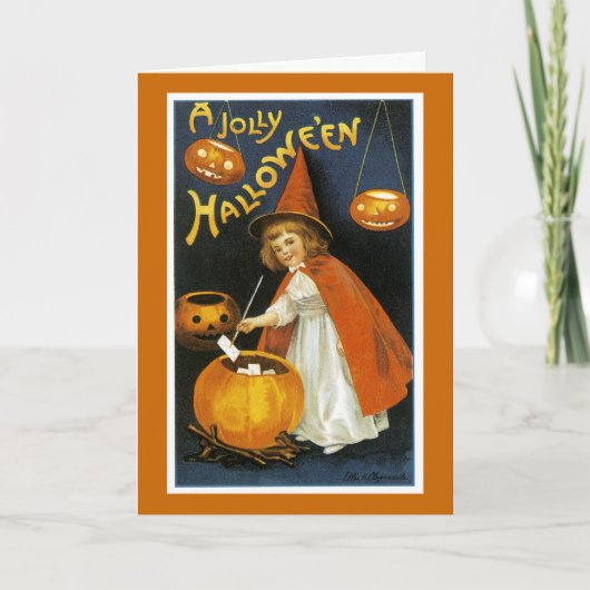 A Jolly Halloween Kaart (Voorkant)