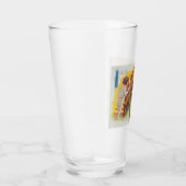 A Jolly Halloween (zwarte katten) Glas (Rechts)