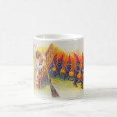 A Jolly Halloween (zwarte katten) Koffiemok (Center)