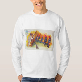 A Jolly Halloween (zwarte katten) T-shirt