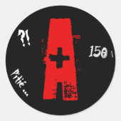 A jong rijbewijs ronde sticker (Voorkant)