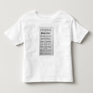 A Journal of the Plague Year, 1665 Kinder Shirts