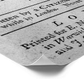 A Journal of the Plague Year, 1665 Poster (Hoek)