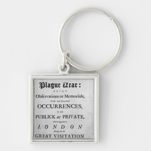 A Journal of the Plague Year, 1665 Sleutelhanger (Voorkant)