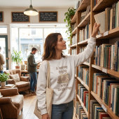 A Journey Begins with a Single Page: Book Lover Trui
