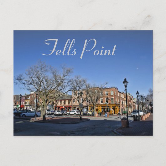 A Journey Into Fells Point Briefkaart (Voorkant)