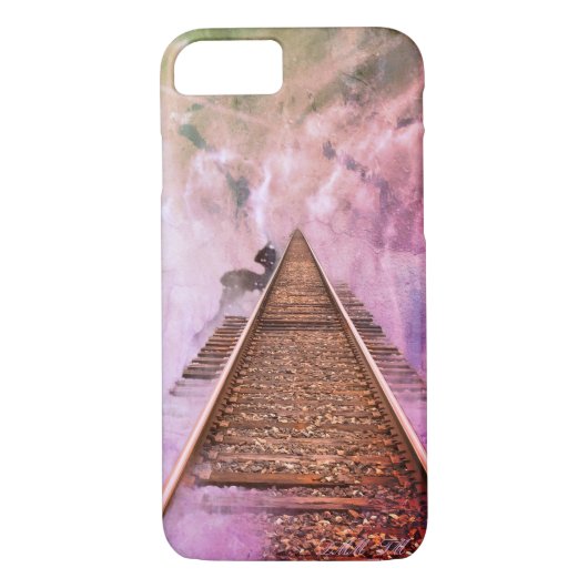 A journey less traveled phone case.  Case-Mate iPhone case (Achterkant)