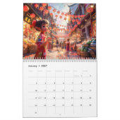 A Journey Through China – 3D Calendar 2026 Kalender (Jan 2027)