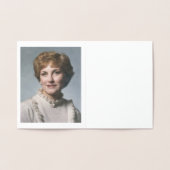 A. Joyce Elliott Gold Foil Note Card Folie Kaarten (Binnen)