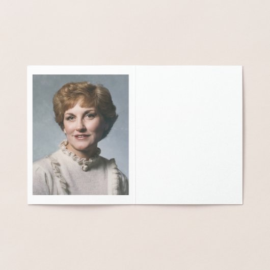 A. Joyce Elliott Gold Foil Note Card Folie Kaarten (Binnen)