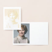 A. Joyce Elliott Gold Foil Note Card Folie Kaarten (Display)