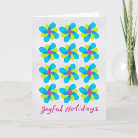 A Joyful Heart Holiday Card Feestdagen Kaart (Voorkant)