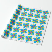 A Joyful Heart Holiday Wrapping Paper Cadeaupapier (Uitgerold)