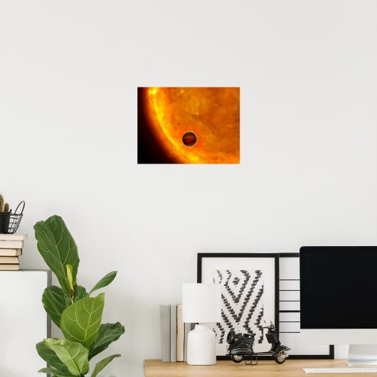 A Jupiter-sized planet Poster (Thuiskantoor)