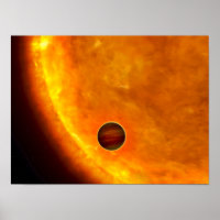 A Jupiter-sized planet