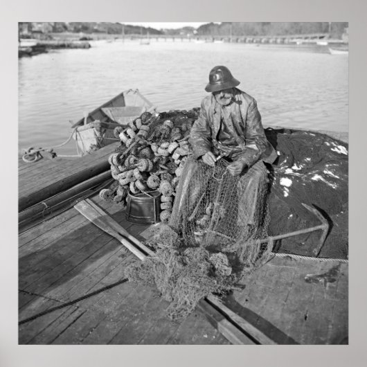 A Kaapse vissers, Gloucester 1905 Poster (Voorkant)