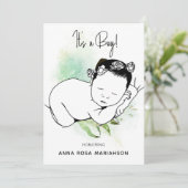 a kaart (Staand voorkant)