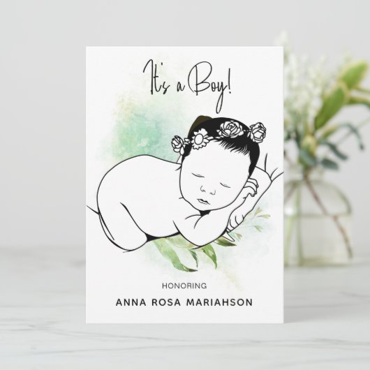 a kaart (Staand voorkant)