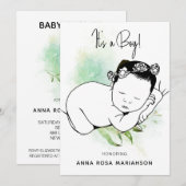 a kaart (Voorkant / Achterkant)