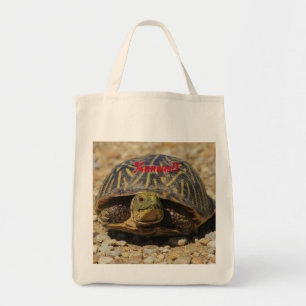 A Kansas Box Shell Turtle Grocery Canvas tas