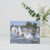A Kansas City, Missouri Fountain Briefkaart (Staand voorkant)