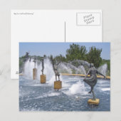 A Kansas City, Missouri Fountain Briefkaart (Voorkant / Achterkant)