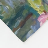 A kappa has been added to Claude Monet's "Water Li Fleece Deken (Hoek)
