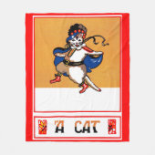 A Kat Fleece Deken (Voorkant)