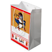 A Kat Medium Cadeauzakje (Achterkant Gekanteld)
