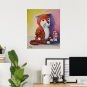 A Kat Poster (Thuiskantoor)