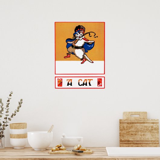 A Kat Poster (Keuken)